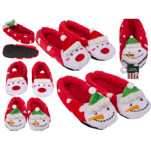 OOTB Kuschel-Hausschuhe Weihnachtscrew