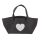 OOTB Filz-Einkaufstasche Herz 50 x 20 x 23 cm