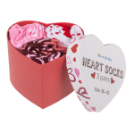 OOTB 3er Set Damensocken Herzen Gr. 36 - 42