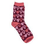 OOTB 3er Set Damensocken Herzen Gr. 36 - 42