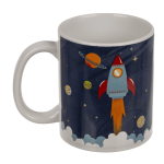 OOTB Becher Space aus Steingut 8 x 10 cm