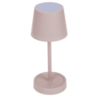 OOTB Rosafarbene Tisch-Lampe mit LED