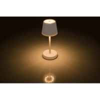 OOTB Rosafarbene Tisch-Lampe mit LED
