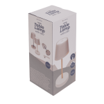 OOTB Rosafarbene Tisch-Lampe mit LED