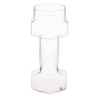 Bierglas, Hantel, 22 cm,
