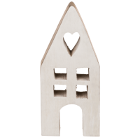 OOTB Deko-Holz-Haus 9 x 4 x 20 cm