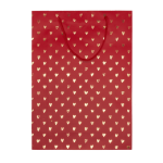 OOTB Rote Papier-Geschenktüte Shiny Hearts