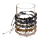 OOTB Glas-Armband mit Edelsteinen