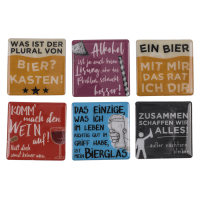 OOTB Kühlschrank-Magnet Bier und Trinksprüche