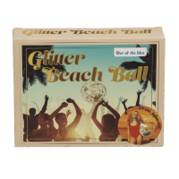OOTB Aufblasbarer Glitter-Strandball 35 cm