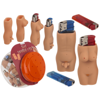 Feuerzeug-Etui, Sexy, inkl. Feuerzeug,