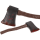 Blutige Axt, 40 x 7 cm,