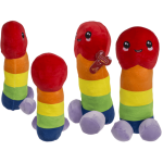 OOTB Plüsch-Penis Regenbogen 30 cm