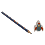OOTB Bleistift mit Radiergummi Space