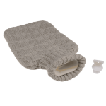 OOTB Wärmflasche mit Stricküberzug Zopfmuster