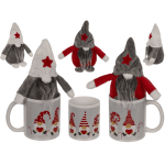 OOTB Geschenkset Gnome Becher und Wichtel 8 x 9 cm