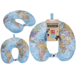 OOTB Nackenkissen mit Micropellet-Füllung World Map