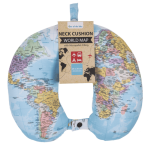OOTB Nackenkissen mit Micropellet-Füllung World Map