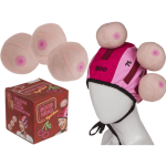OOTB Boob Head Game mit 1 Hut und 3 Brüsten/Bällen