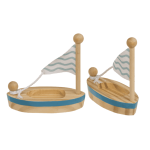 OOTB Holz-Spielzeugboot 115 x 55 cm