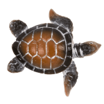 OOTB Polyresin-Dekofigur Schildkröte 55  x 2 cm