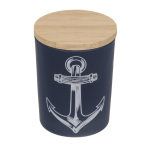 OOTB Kerze im Glas mit Holzdeckel Sea
