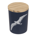 OOTB Kerze im Glas mit Holzdeckel Sea