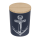 OOTB Kerze im Glas mit Holzdeckel Sea