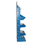 OOTB Bodendisplay-set Maße (montiert) 1800x600x400mm
