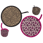 OOTB Faltbarer Taschenfächer Leopard