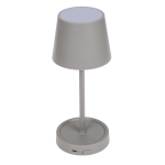 OOTB Graue Tisch-Lampe mit LED