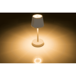 OOTB Graue Tisch-Lampe mit LED