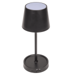 OOTB Schwarze Tisch-Lampe mit LED