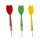 OOTB Mini-Dartspiel mit 3 Darts D: 15 cm