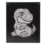 OOTB Dinosaurier Neon-Wandbild