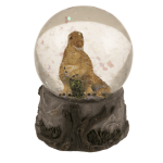 OOTB Glitterkugel Dinosaurier auf Sockel