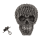 OOTB Spardose mit Schloss Silbernes Totenkopf Design