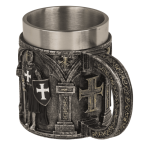 OOTB Bierkrug Ritter mit Edelstahleinsatz