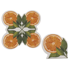 OOTB Papier-Motiv-Servietten Orange