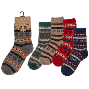 OOTB Stricksocken Unisex Ice flower & hearts