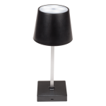 OOTB Schwarze Tisch-Lampe mit LED