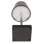 OOTB Schwarze Tisch-Lampe mit LED