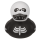 OOTB Skelett Quietsche-Ente 85 cm