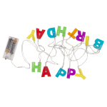 OOTB LED-Lichterkette "Happy Birthday" L: 170 m.