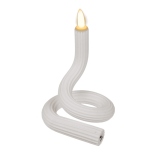 OOTB Weiße flexible LED Kerze aus Silikon