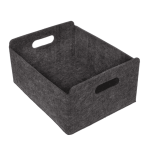 OOTB Dunkelgraue Filz-Aufbewahrungsbox