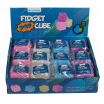 OOTB Fidget Pop Toy Cube Glow in the Dark ca. 5 cm