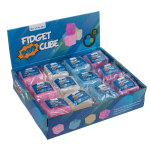 OOTB Fidget Pop Toy Cube Glow in the Dark ca. 5 cm