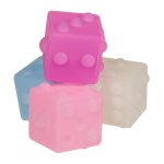 OOTB Fidget Pop Toy Cube Glow in the Dark ca. 5 cm
