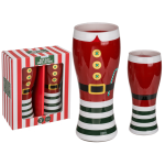 OOTB Bierglas Santa Kostüm für ca. 460 ml